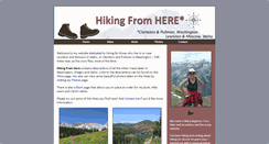 Desktop Screenshot of hikingfromhere.com